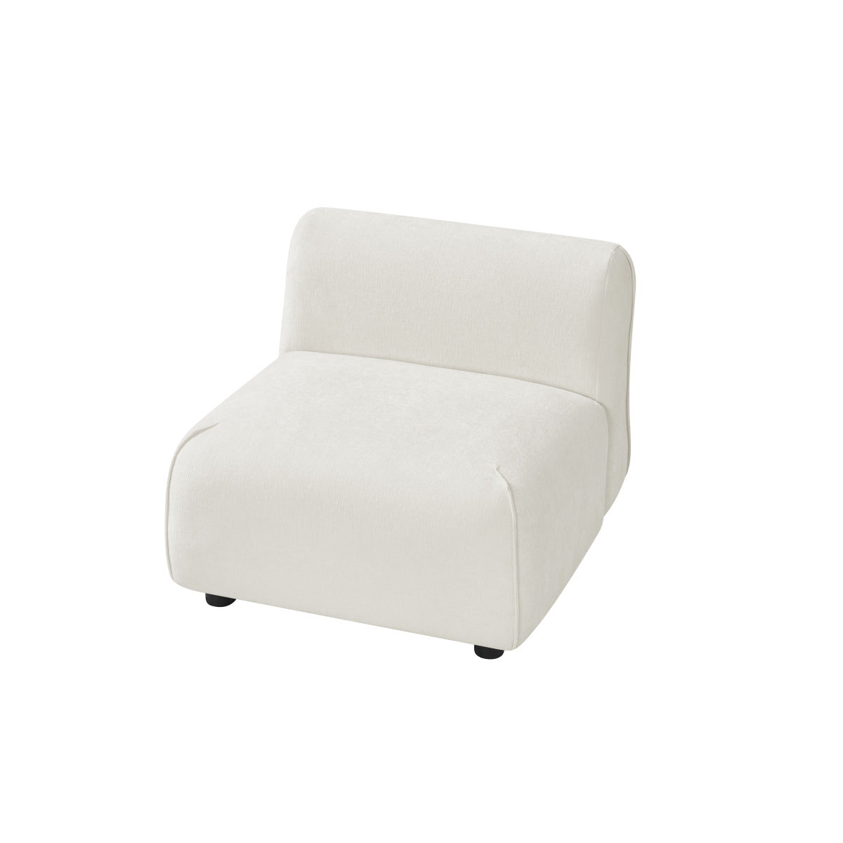 Christopher Knight Home® Modern Plush Accent Chair with Ottoman Set – Compact Upholstered Lounge Set for Living Room & Bedroom